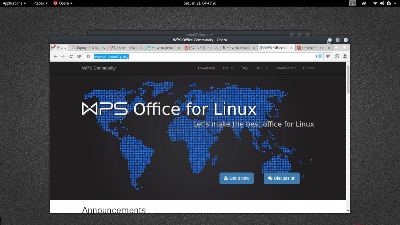 how to install openoffice in kali linux install